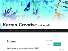 Tablet Screenshot of karma-creative.ca